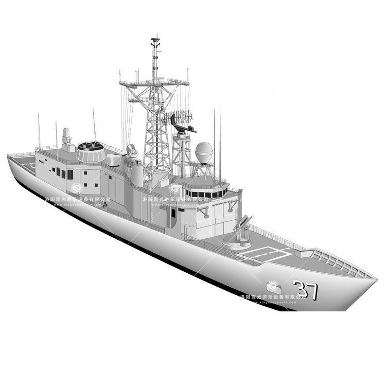 东河镇充气侦查船模型